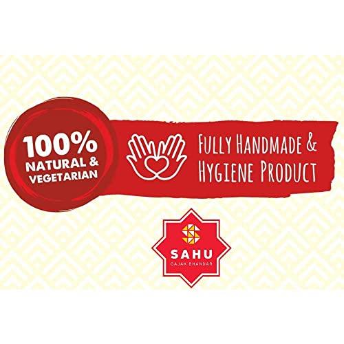 SAHU GAJAK BHANDAR SAHU GAJAK BHANDAR Gol Roasted Peanut Chikki Snacks 1500 gm (Pack of 3 Box Each 500g ) | Chiki | Chikibar | Chikki | Chikkies | Chikkie