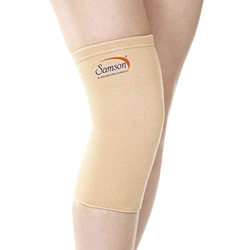 SAMSON Samson Knee Cap(soft)(Pair)(XL,Beige)