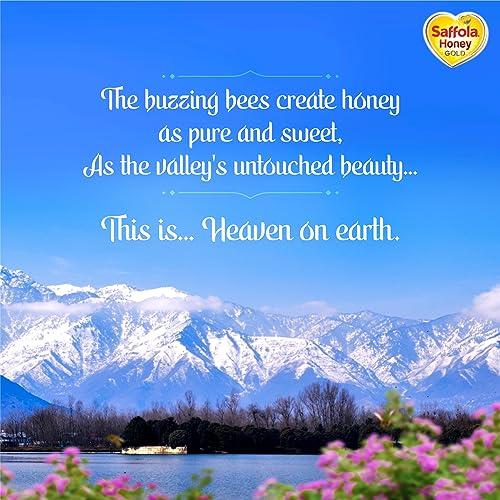 Saffola Saffola Honey Gold, 100% Pure Honey, Made with Kashmir Honey, 500g
