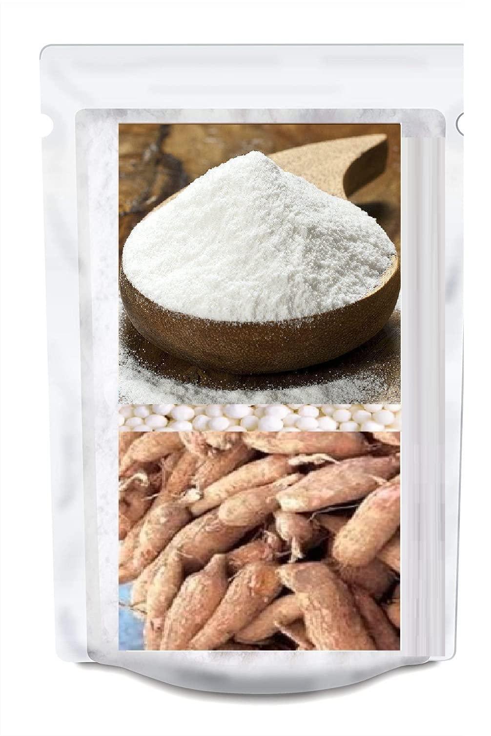 MANIKS AR Tapioca Starch | Cassava Flour | Sabudanna Sago Broken Atta - SAMPLE PURPOSE ONLY - 200 TO 500 GRAMS