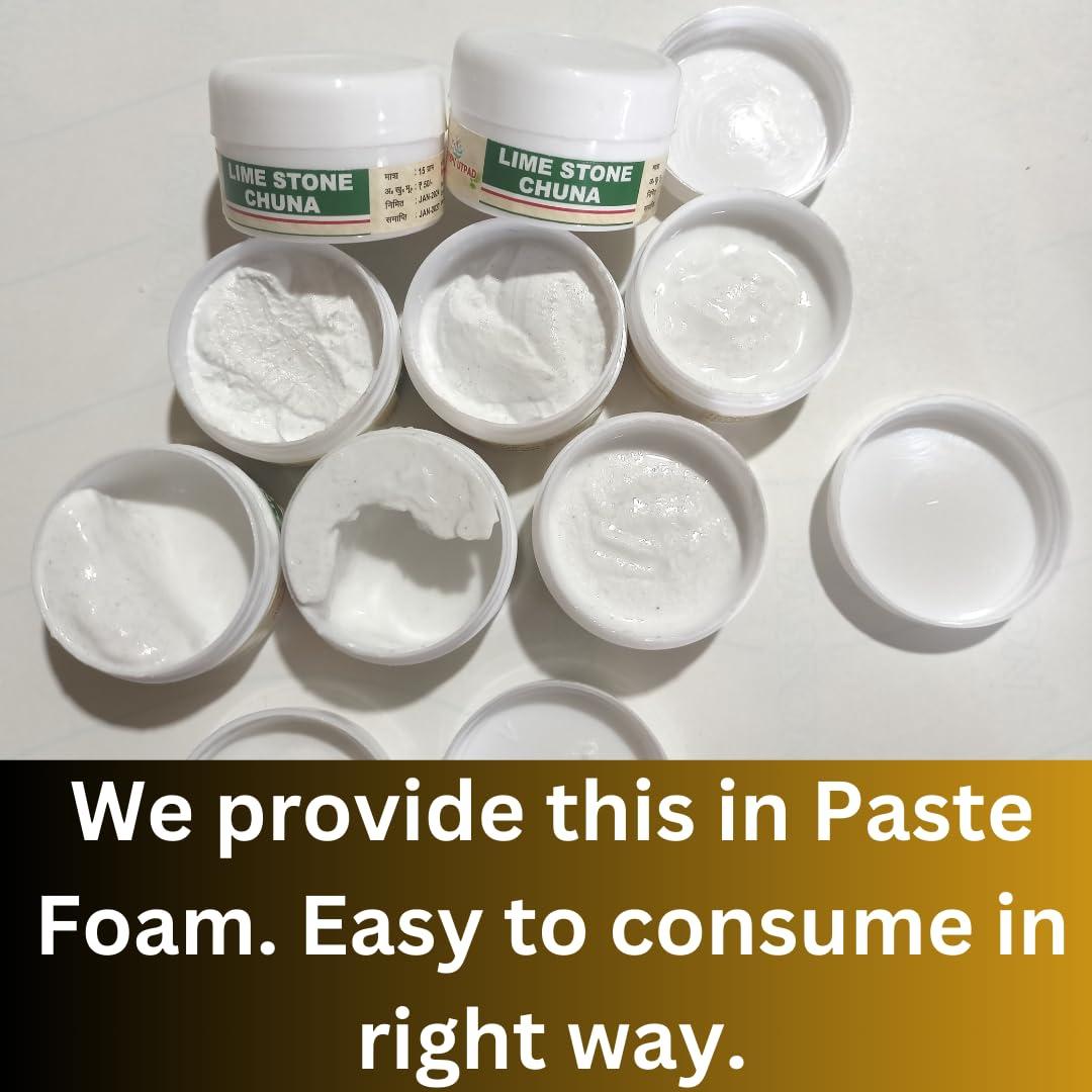 SURBHI UTPAD SURBHI UTPAD Lime Stone Chuna For Eating 75G (15Gx5) - Paste