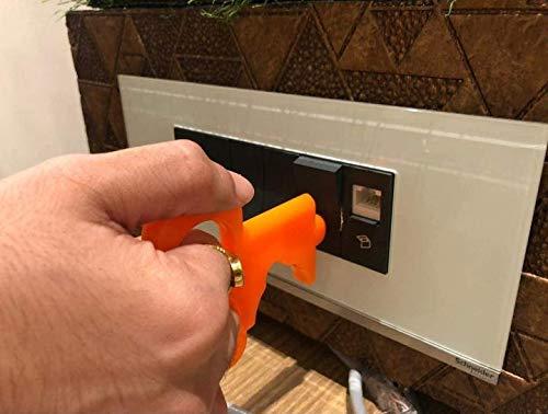 MEENAMART.COM MEENAMART.COM 2 Finger Design Car Door Open Multifunction Covid Key(Pck of 2)