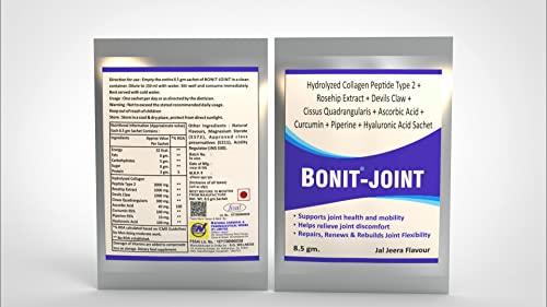 S G WELNESS S G Welness Bonit-Joint | Joint Support Supplement for Flexibility and Mobility | Joint Pain Relief Supplement with Jal Jeera Flavor | Suitable for Men & Women - Pack of 15 Sachet