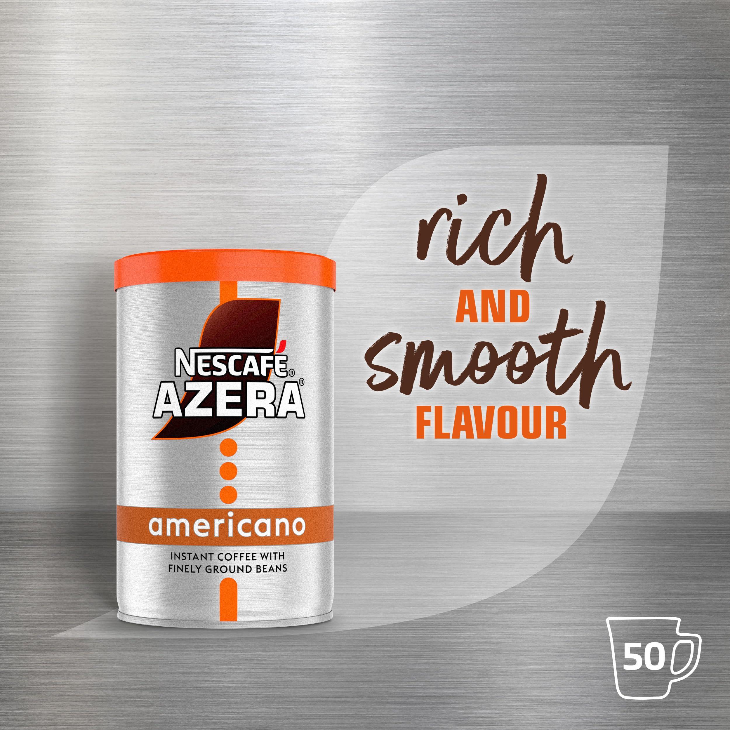 Nestle Nestle Nescafe Azera Americano Instant Coffee With Ground Beans, 90g