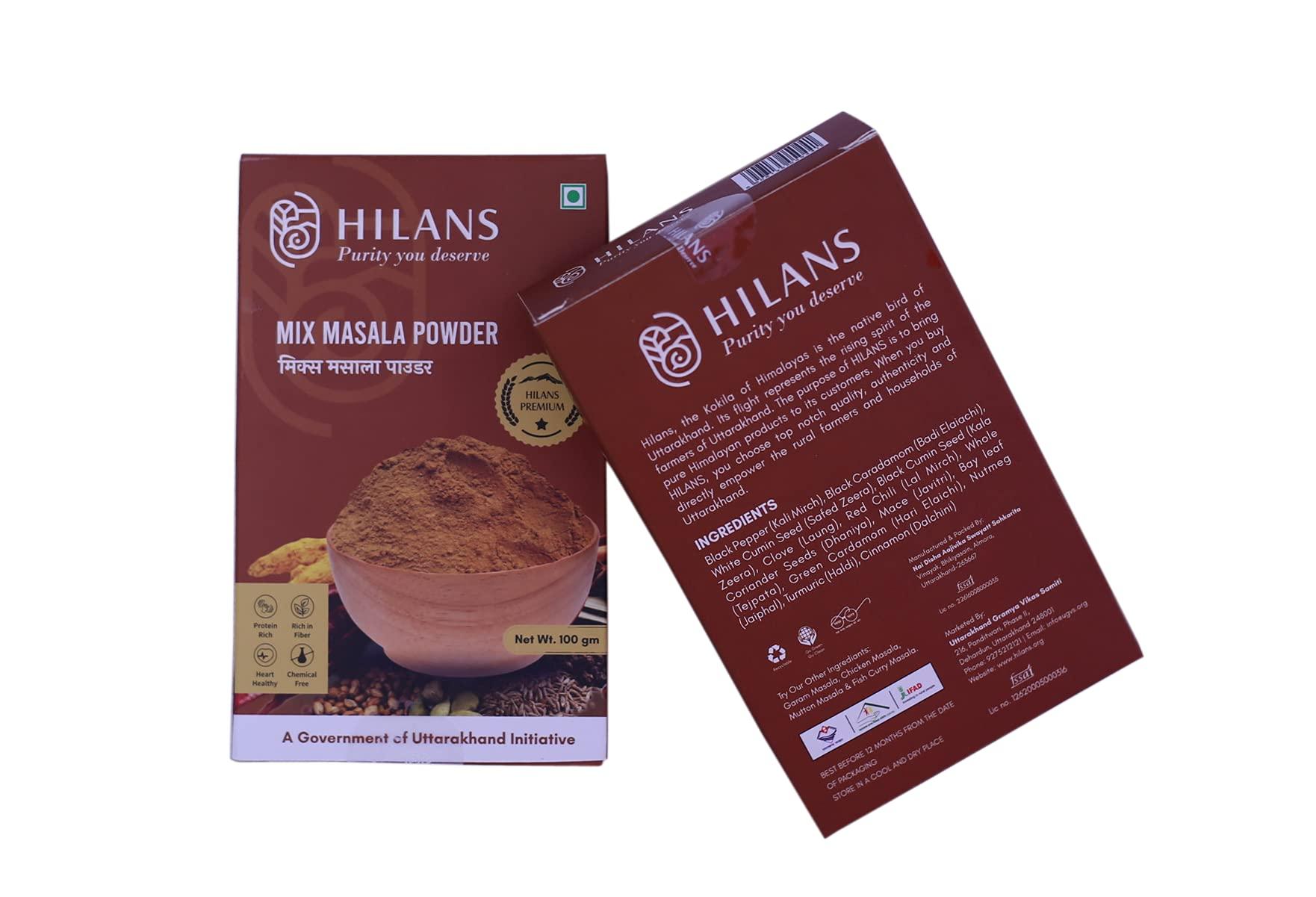 Hilans HILANS MIX MASALA POWDER  (Pack of 2)