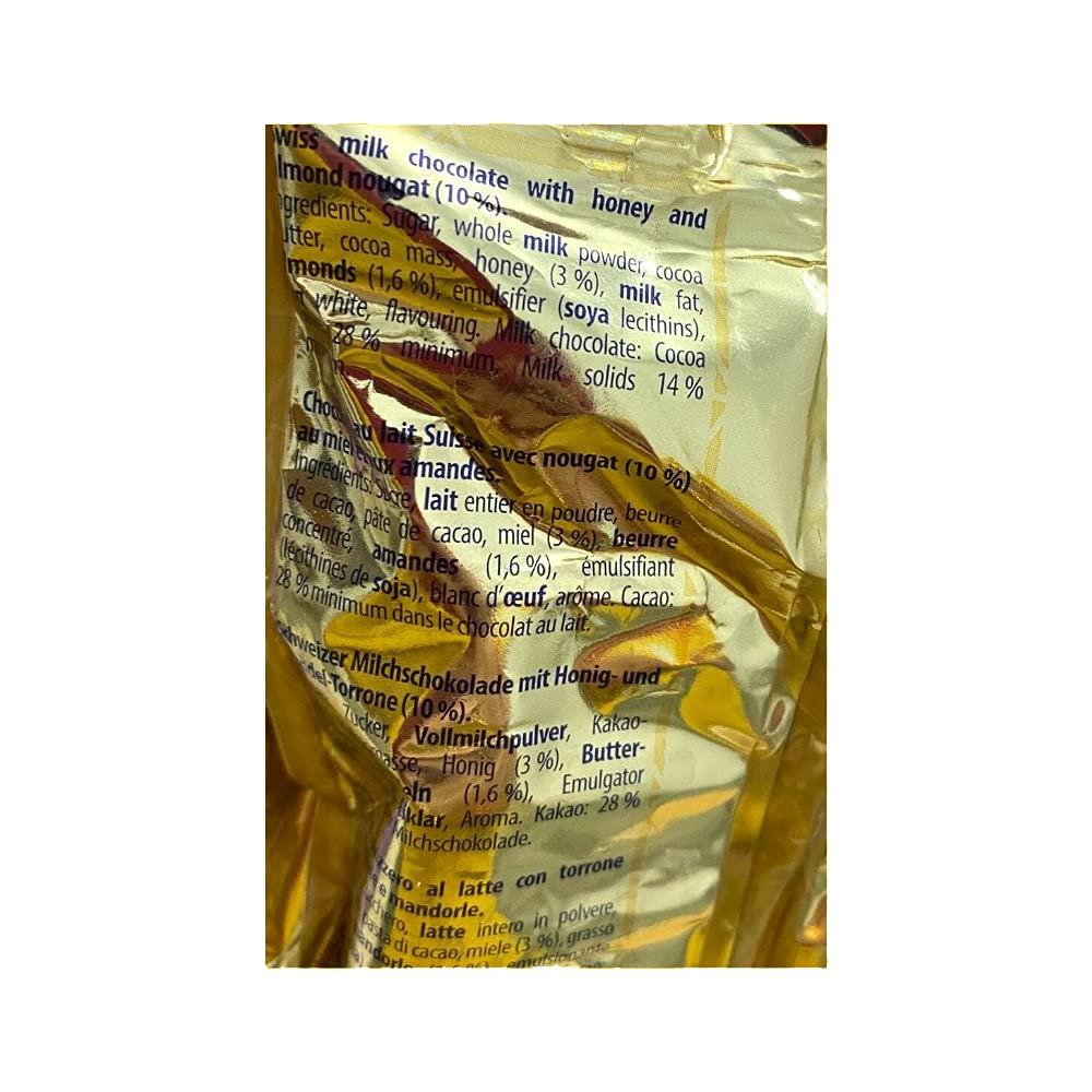 Toblerone Toblerone Swiss Milk Chocolate with Honey & Almond Nougat Pouch, 2 X 272 g