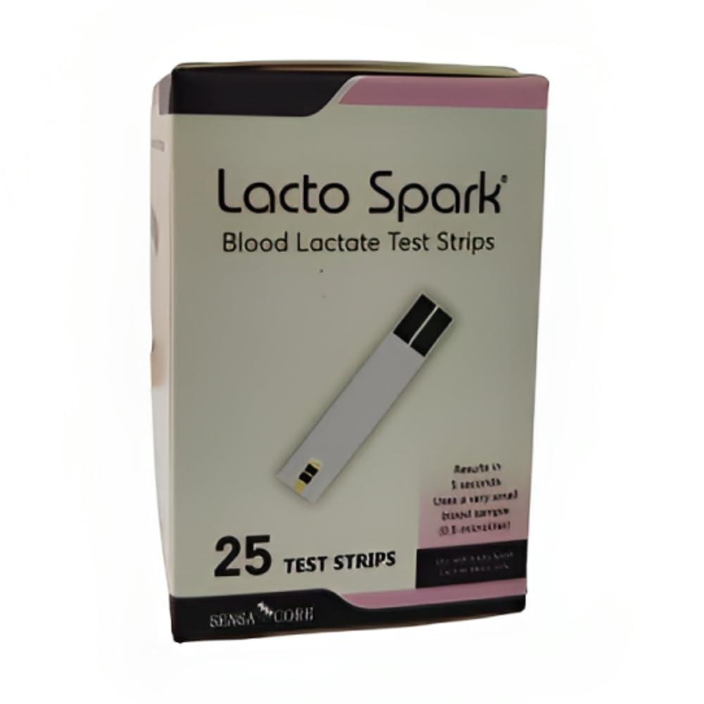 B-Arm B-Arm Lactospark Blood Lactate 25 Test Strips,Lactate Test Strips For Accurate Blood Lactate Tests|Use Only With Lactospark Lactate Meter(1 Pack Of 25 Strips)