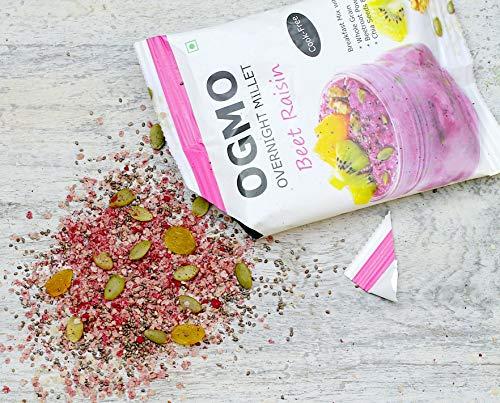 OGMO OGMO Overnight Millet Raabdi and Beet Raisin Combo Breakfast Mix