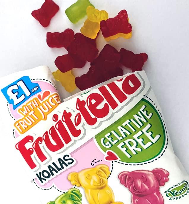 Fruit-tella Fruit-tella Koalas with Fruit Juice Gelatin Free,100g