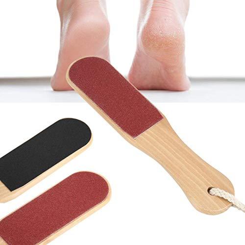 Shanrya Foot Dead Skin Remover, Wood Foot Rasp Comfortable Feelings for Removing Cutin