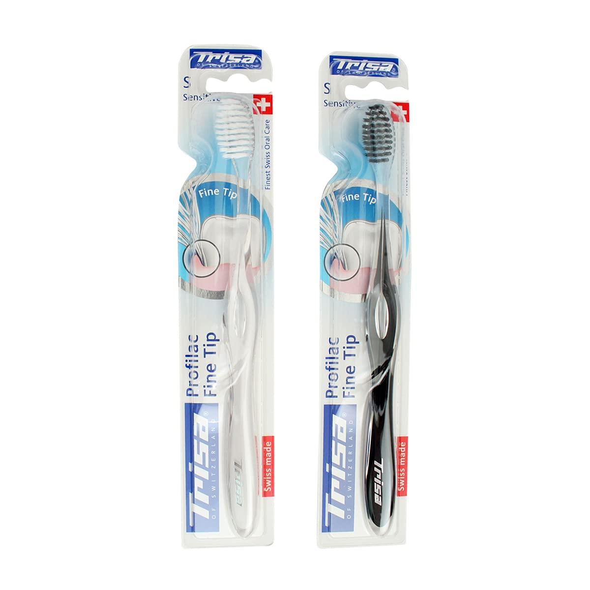 TRISA Trisa Profilac Fine Tip Sensitive Toothbrush (Assorted Color)