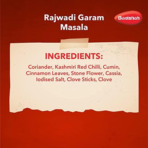 Badshah Badshah Rajwadi Garam Masala Powder/Blended Spices Mix/No Preservatives/For Healthy Delicious & Flavourful/Hygienically Packed / 500 Gram/Pack Of 1 / Indian Spices