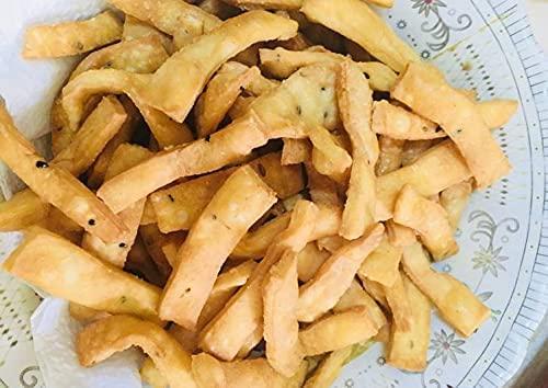 Hit Bite Hit Bite Indian Snacks Homemade Healthy Wheat Mathri Crispy Matthi - Fresh Tea Time Evening Snacks (1 Kg)