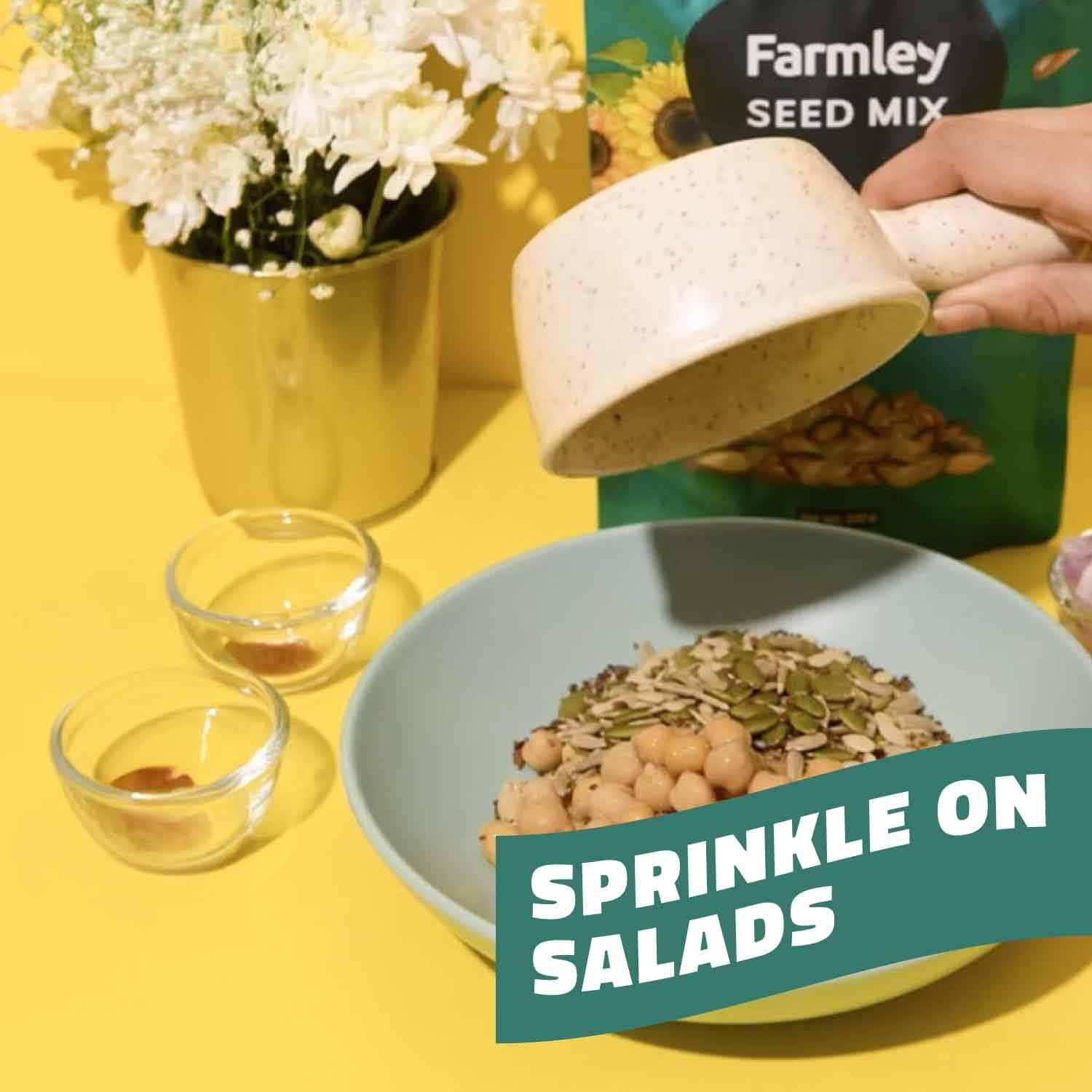 Farmley Farmley Trail Mix Dry Fruits 200g | Dried Berry Mix 200g | Protein Rich Seed Mix 200g | Total 600g | Mix Dry Fruit Snack Combo