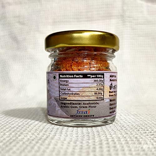 Heriyan Heriyan Raw Asafoetida | Hing| Heeng Crystal Hand Pounded Pure Natural form (Pack of 1, 25g)