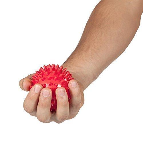 Forgesy Forgesy Rubber Spiky Balls for Plantar Fasciitis, Deep Tissue, Back, Foot Massage (Assorted Colour)