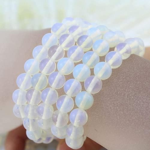 Cease Sickness Cease Sickness, Moonstone Morning Sickness Wristband, Mermaid Glass, Crystal Motion Sickness Bracelet, Helps Ease Car Sickness, Seasickness, Dizziness, Nausea from Being Pregnant or Traveling