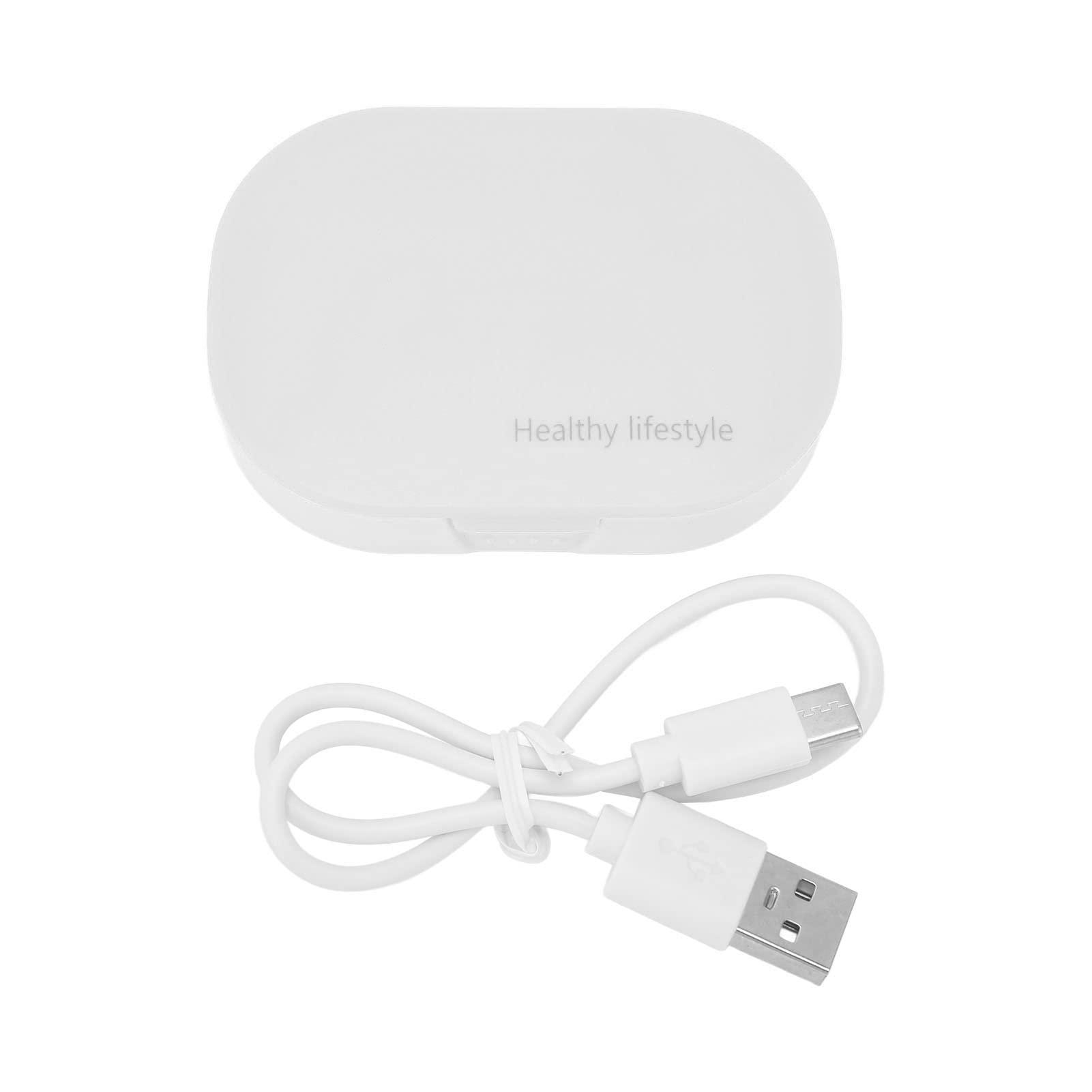 SoarUp UV Sanitizer Box, Safe and Healthy UV Light Sanitizer Box with Scoop for Travel for Home for Office (White)