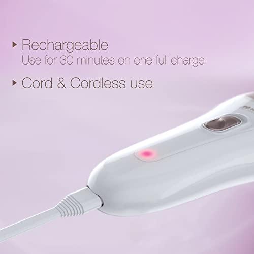 Havells Havells FD5051 Epilator, Hair Removal for Women, Wet & Dry, Cordless, Rechargeable (White)