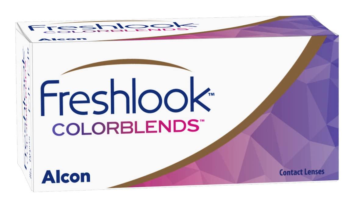ALCON Freshlook Colorblends - Monthly Color Contact Lenses (-03.25, Pure Hazel, Pack of 2) | From Alcon