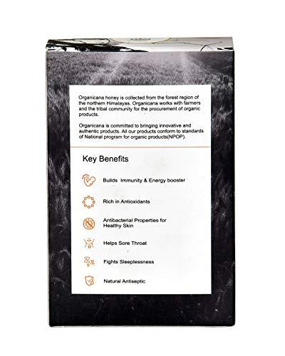 Organicana Organicana Pure Organic / Natural Honey Sachet 400gm (25 Sachets Each Box) (Pack of 2)