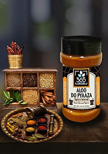 365 STORE TO DOOR 365 STORE TO DOOR Indian Spice – Aloo Do Pyaaza Masala, 100 gm. | Homemade Powdered | for Healthy Cooking | Ready to use | All Seasonings Spices | Pure & Hygiene | Spice Mix – Pack of 1