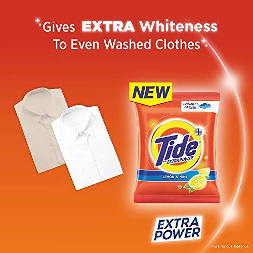 Tide Tide Plus Extra Power Detergent Washing Powder - 6 kg + 2 kg Free = 8kg (Lemon and Mint)