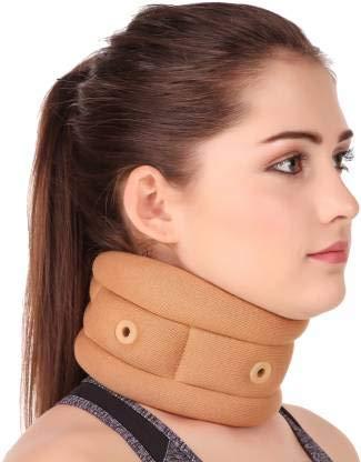 zedoff zedoff free size neck Cervical and Neck Support Soft-Classic Collar Belt-standard neck belt support