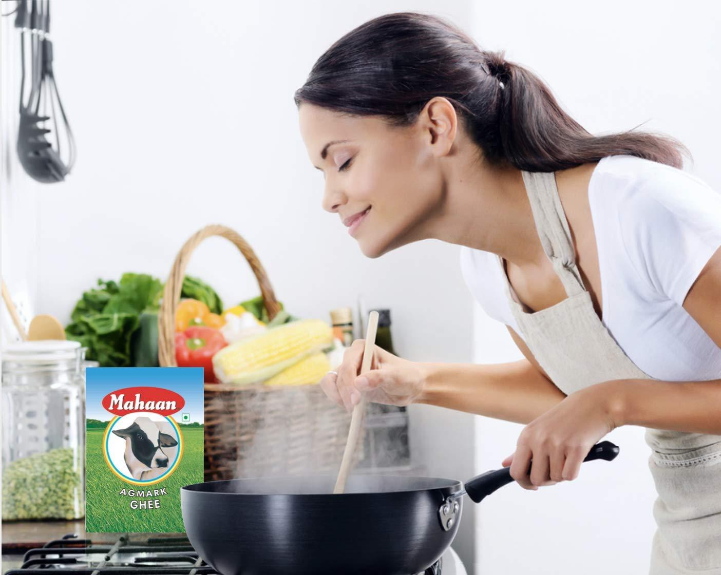 Mahaan Mahaan Pure Desi Ghee 1 Litre Pack (Agmark Certified)