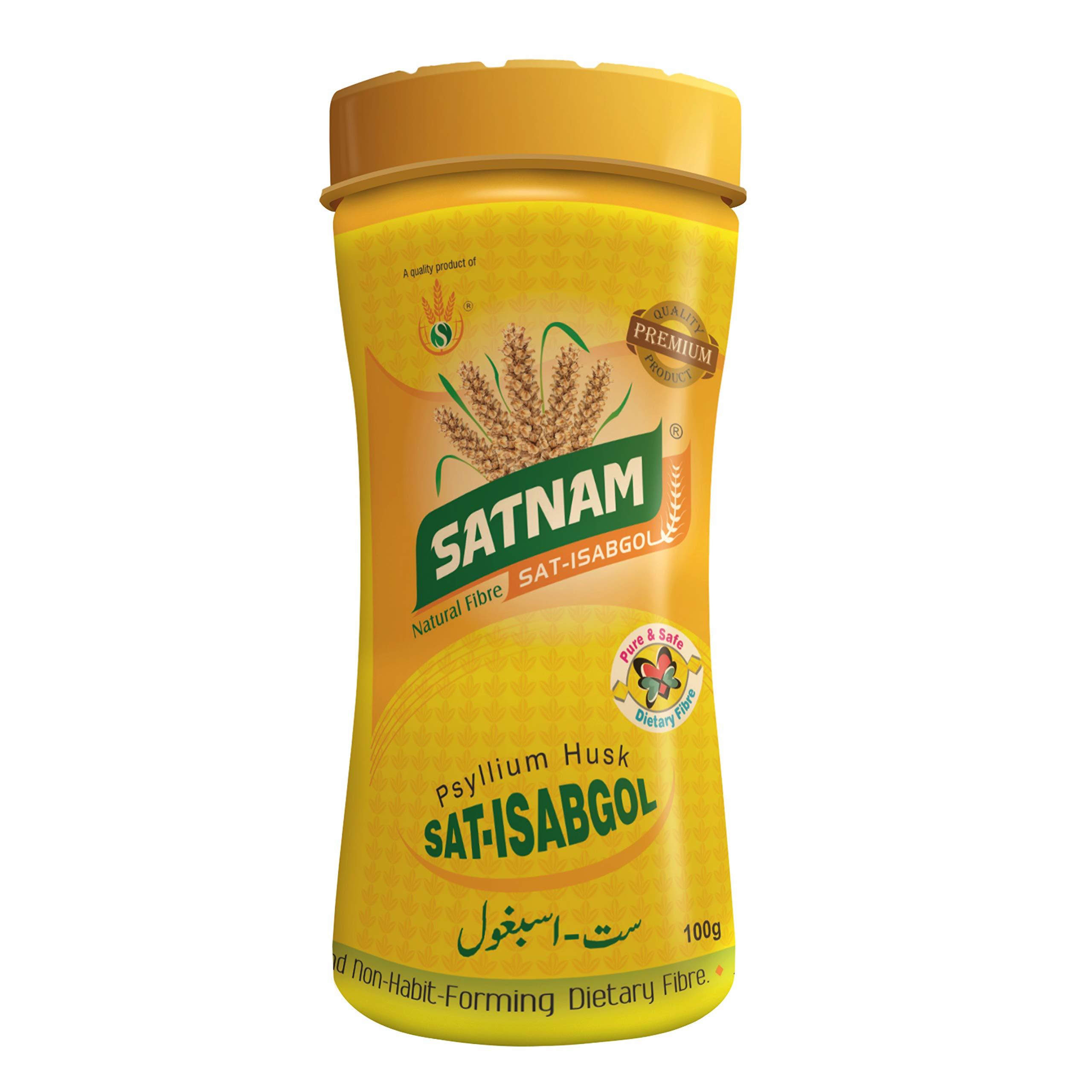 SATNAM SATNAM Sat-Isabgol Psyllium Husk 100g Bottle