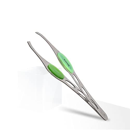 MAJESTIQUE Majestiqeu Eyebrow Pluker Tweezers for Women and Men | Twiser Eyebrows | Twizzer Tools for Ingrown Hair and Splinters | Professional Facial Twizzer Tools for Eyebrows and Hair Plucker Removal, 1 pack