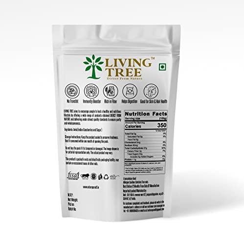 Living Tree Living Tree Sweet Amla Candy Indian Goosberries 250 gram For hair Growth, Digestion, Help to Control Blood Pressure | Sun Dried No Added Color, No Preservatives