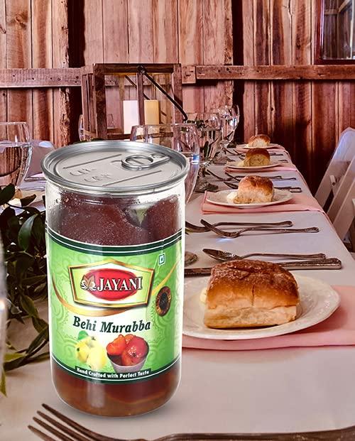 JAYANI Jayani Homemade Behi Murabba With Neem Honey | Safarjal Ka Murabba | Marmalade Of Quince - The Fruit Of Paradise With Tons Of Health Benefits.