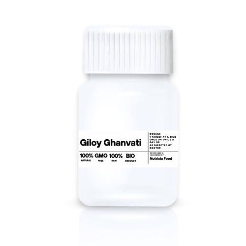 Nutrixia Food Giloy Ghanvati-Ghan Vati-Galo Ghanvati-Jiloy Vati Giloy Vati (100 Gms-330 Tablets)