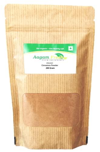 Aagam Fresh Aagam Fresh Organic Cinnamon Powder (Dalchini Powder - Srilankan Ceylon) - 200 Gram