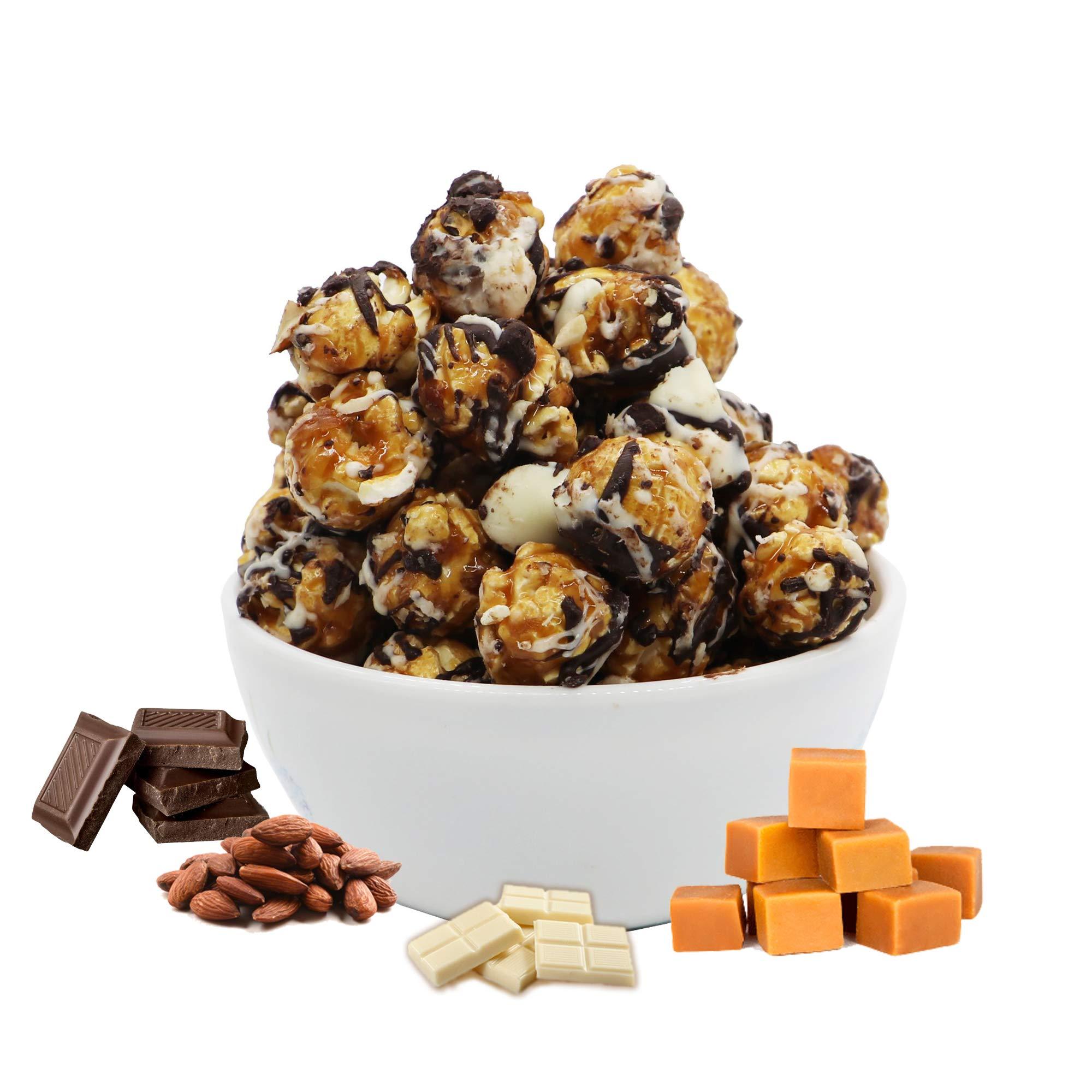 Popcorn Fusion Popcorn Fusion Corn Kernels for Popcorn with Nutty Double Chocolate Caramel Popcorn-Combo Pack (160g+700g)- 860g