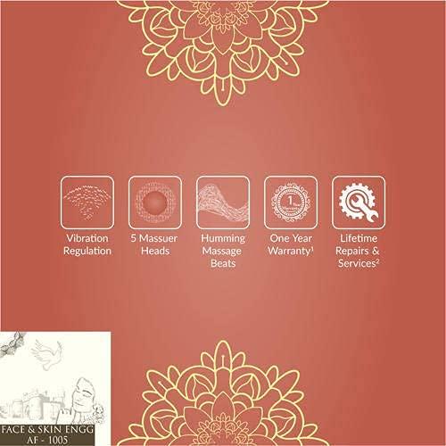 Asbah Professional Asbah Professional Tonic Massager for Face, Head & Body, Multicolour (AF1005)