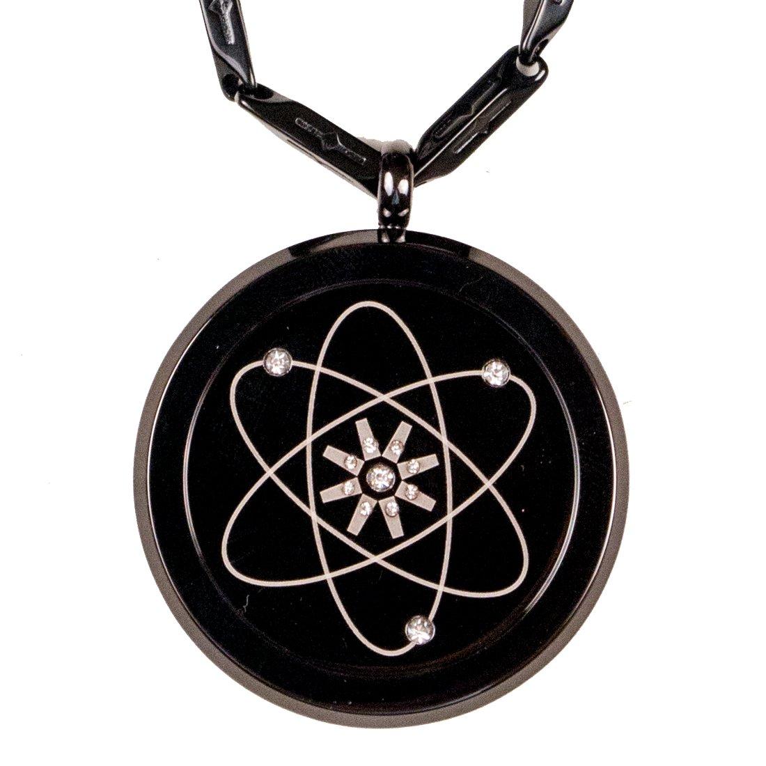 Aarogyam Energy Jewellery Aarogyam Energy Jewellery Mineral Science Scalar Energy Quantum Science MST MNT Pendant (Design 3 Black)