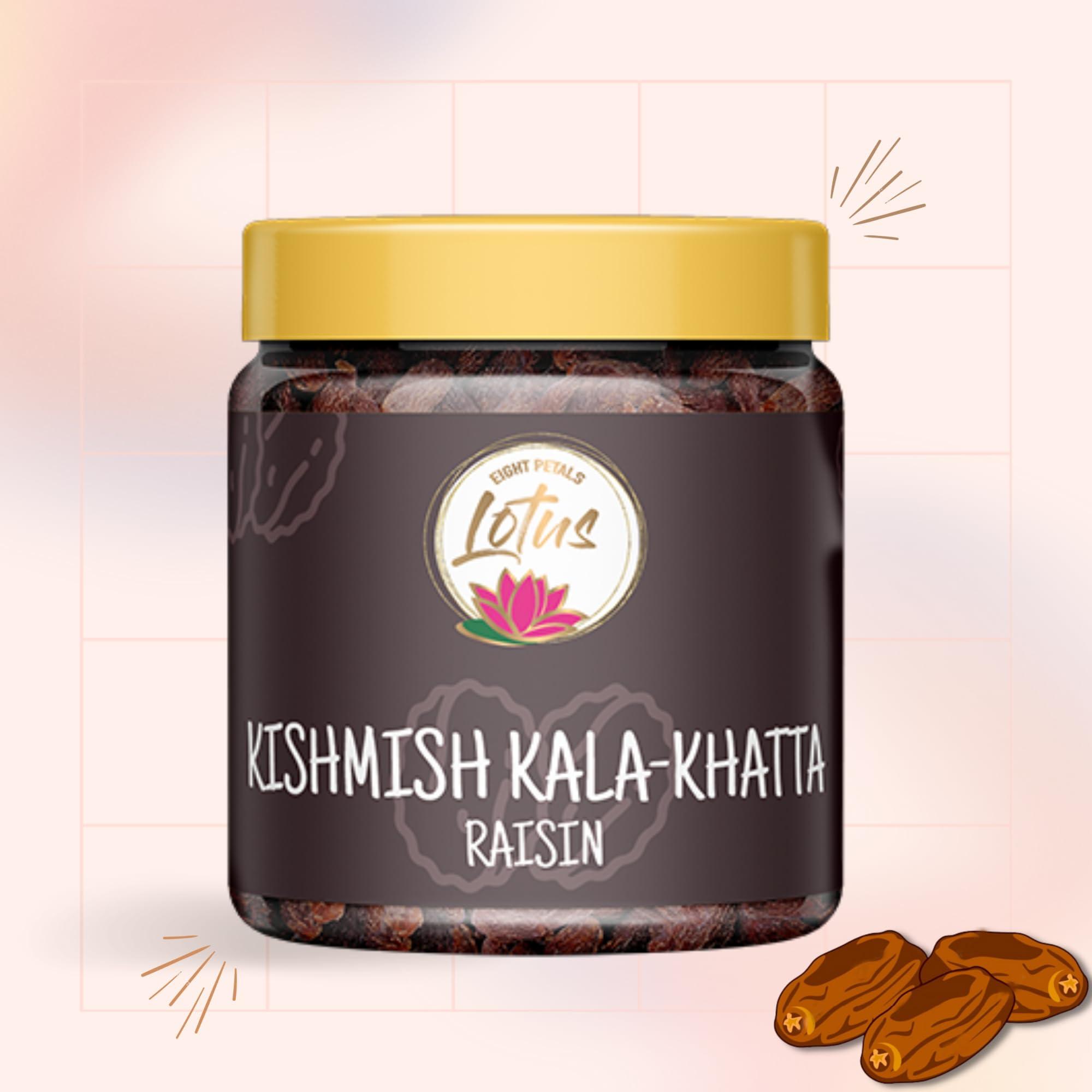 EIGHT PETALLED LOTUS Eight Petal Lotus Raisin, Kala Khata Raisin & Pan Raisin (750g)