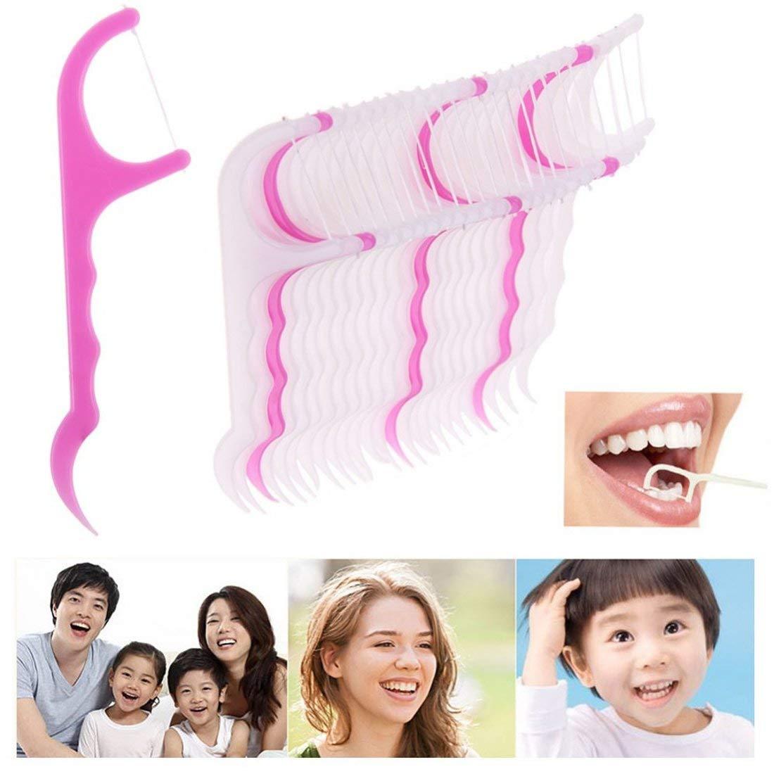 S R EXCLUSIVE S R EXCLUSIVE Oral Care Dental Floss Toothpick 20 Pieces