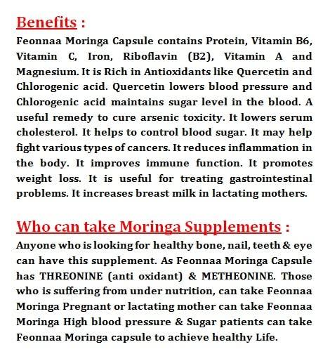 Feonnaa Feonnaa Moringa (60 No)