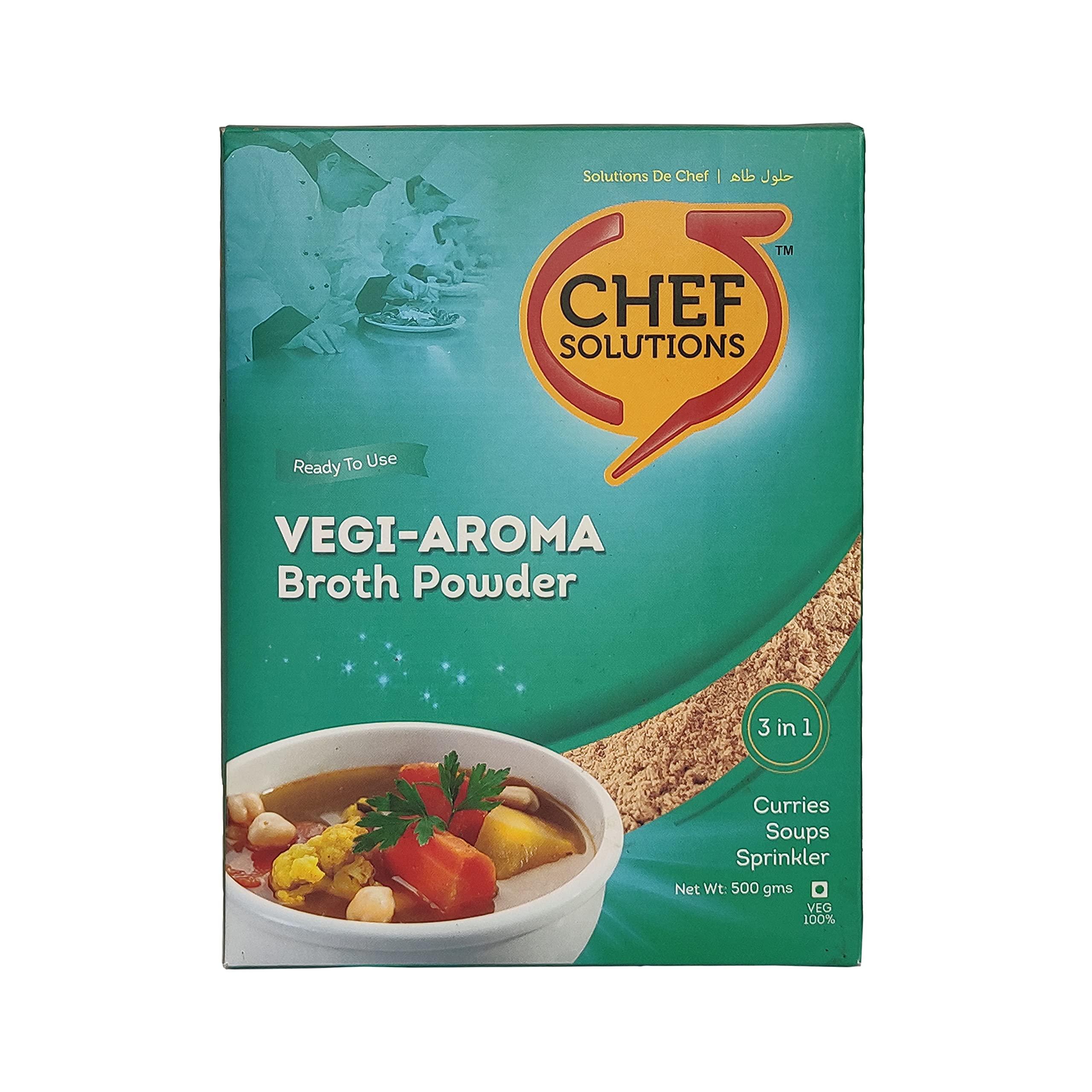 Chef Solutions Chef Solutions Vegi-Aroma Broth Powder - 3in1, 500gm