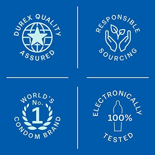 Durex Durex Pleasure Packs (Condoms - 10 Count (Pack of 2, Extra Time), Condoms - 10 Count (Pack of 2, Extra Ribbed), Pleasure Gel - 50 ml (Intense))