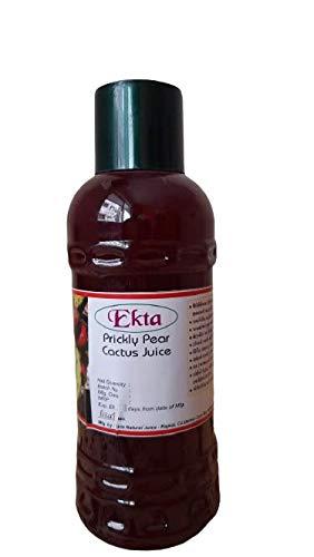 Ekta PRICKLY PEAR CACTUS JUICE, HATHLA THOR FINDLA JUICE HEMOGLOBIN BOOSTER 500ml Pack of 2