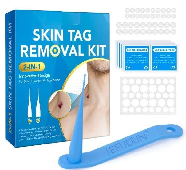 Generic Auto Skin Tag Remover Kit, Skin Tag Removal Patch, Skin Tag Remover Kit 2 in 1 Skin Tag Removal