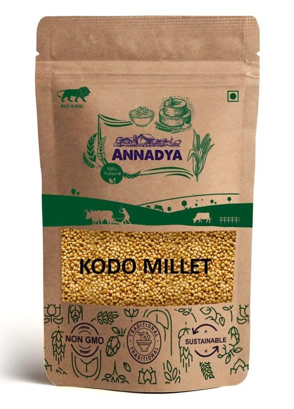 Annadya Kodo Millet Naturally Grown Kodo Millet Unpolished Arika Whole