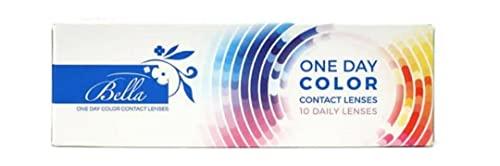 Bella Contact Lenses Bella Collection Zero Power Colour Contact Len\'s (Citrine Crystal)