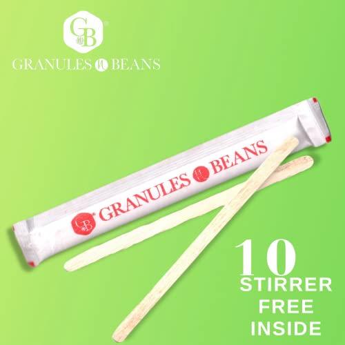 GnB GRANULES n BEANS Granules n Beans Lemongrass Ginger Chai Instant Tea Premix - (10 Sachet x 14g = 140g) (Pack of 2)