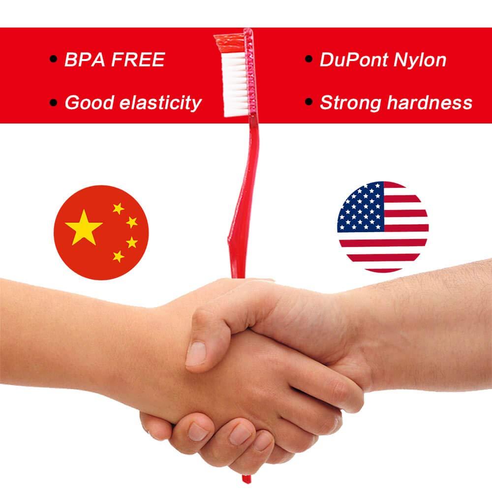 DR.PERFECT Dr.Perfect Adult Smoker's Toothbrush Super Hard Bristles (4)