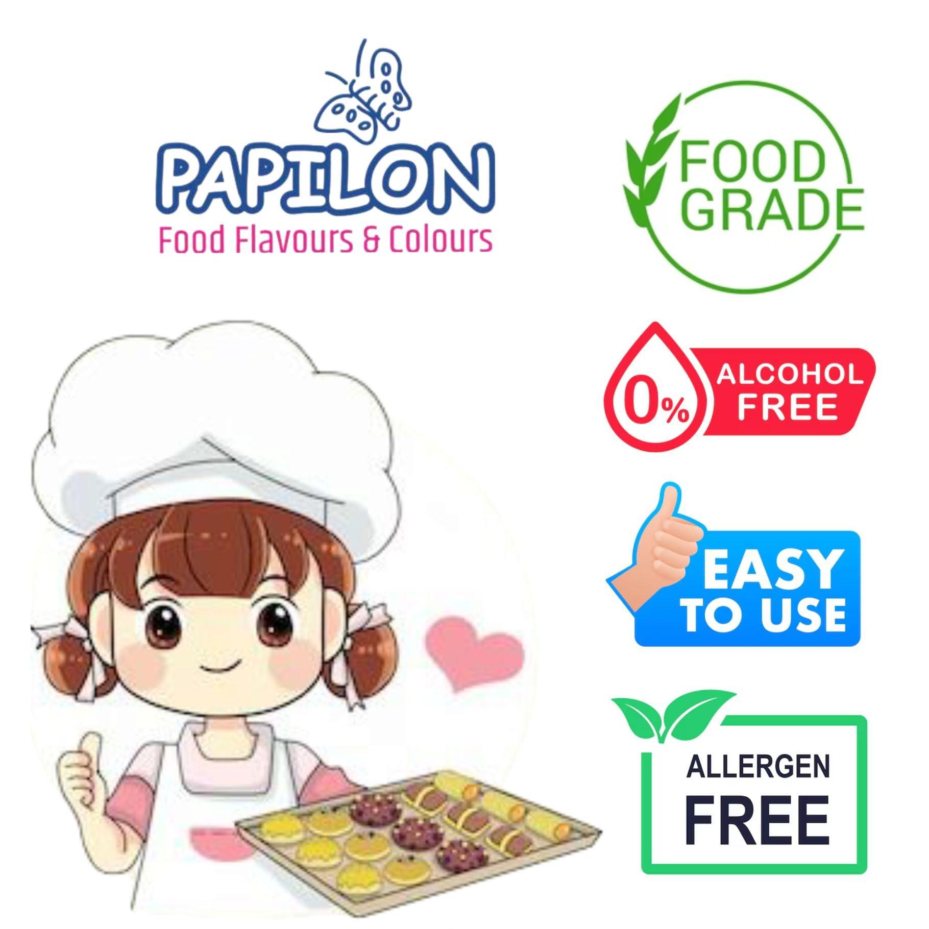PAPILON Papilon Food Flavours & Colours Concentrated Gel Food Colour Indigo Blue -30gm